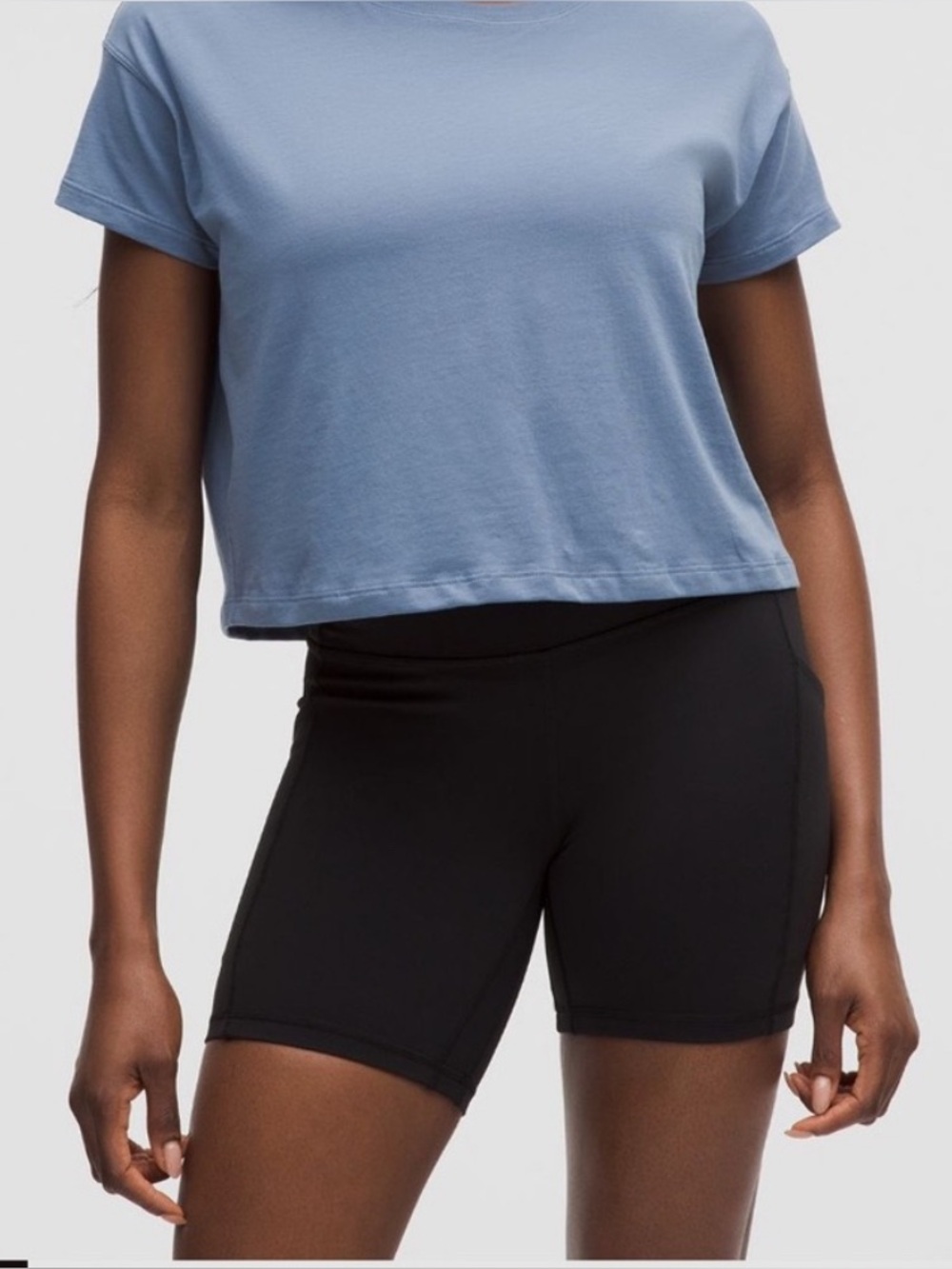 Lululemon Short Sleeve Cropped T-Shirt